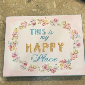 🦋 This is my happy place sign